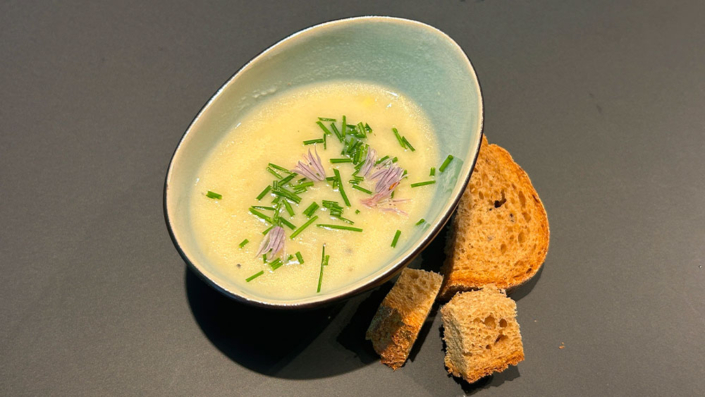Spargelcremsuppe
