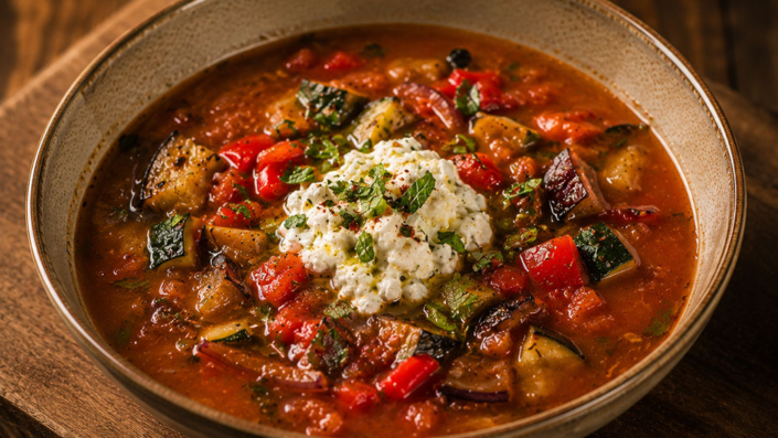 Grillgemüsesuppe