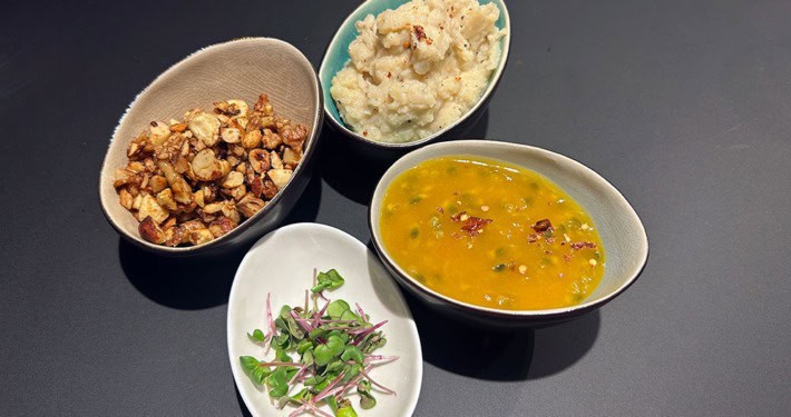 Lachsfilet-auf-Sellerie-Kartoffel-Pueree