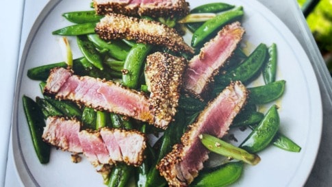 Thunfisch-mit-Sesamkruste