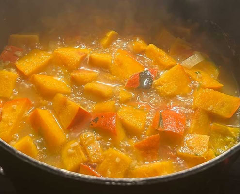 kürbissuppe
