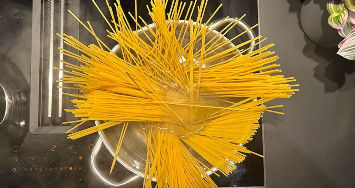 Spaghetti mit Tomaten