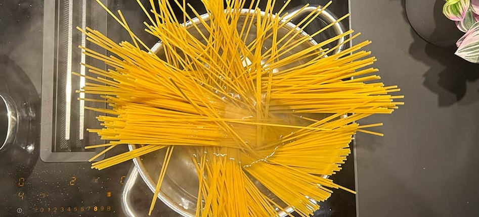 Spaghetti mit Tomaten